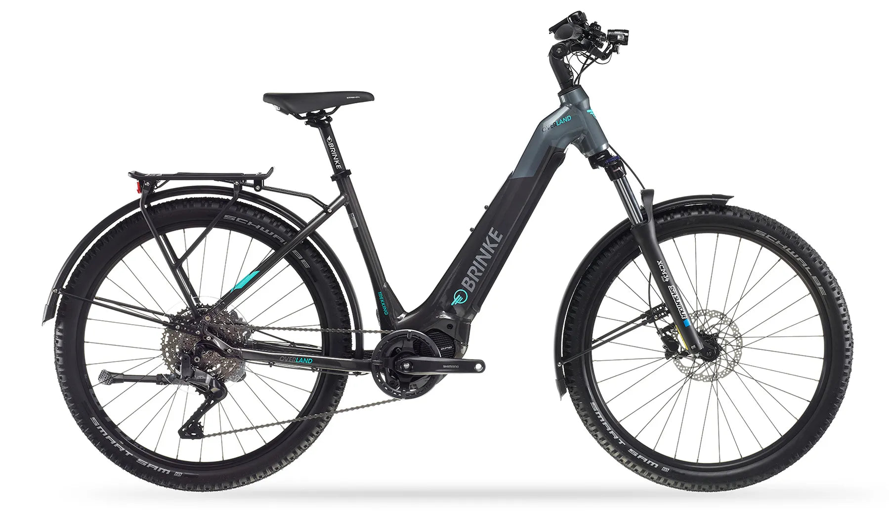 Overland DI2 Comfort (E6100) trekking e-bike Brinke