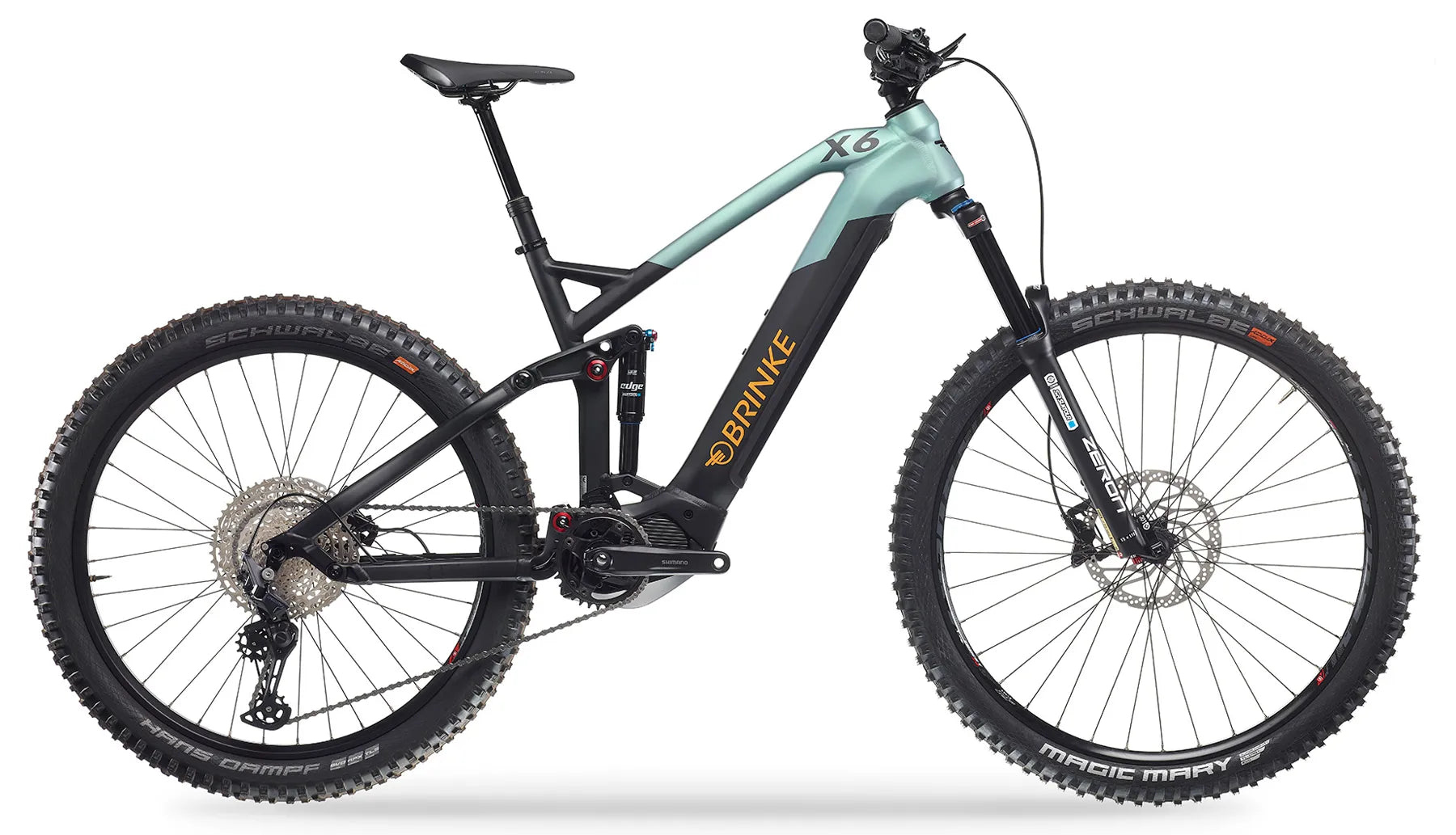 Full suspended e-mtb X6S Brinke Bike