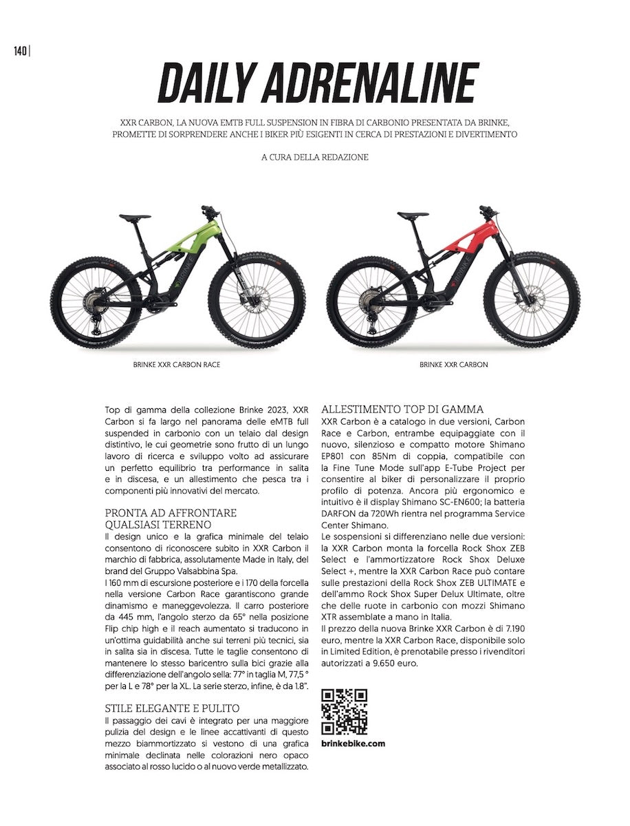 05/10/22 - Rivista 4Bycicle ottobre 22